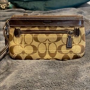 Authentic Coach Wristlet